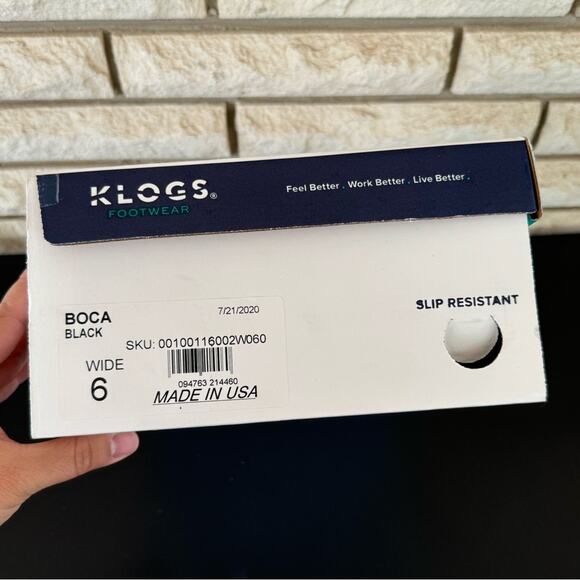 Klogs black water and slip resistant work shoes 6 - Picture 10 of 10